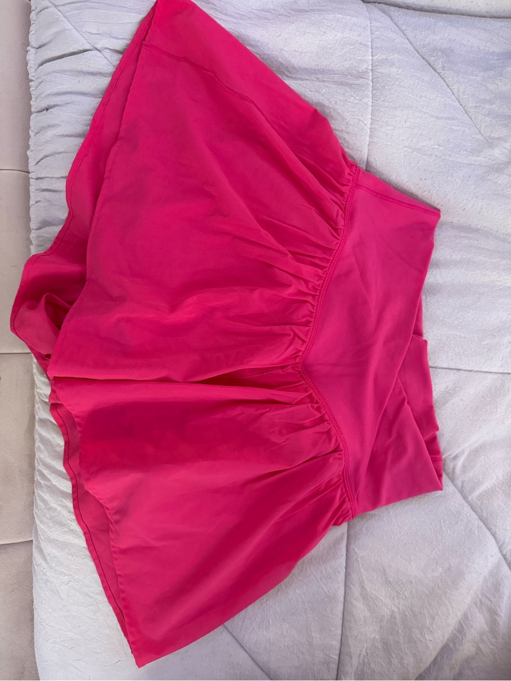 Women's High-Waist Pink Skater Shorts